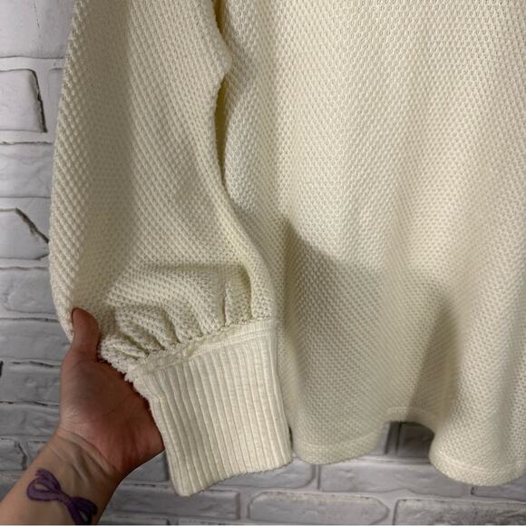 We The Free She's A Keeper Oversized Knit Cowl Neck Sweater Size XS - Picture 10 of 12